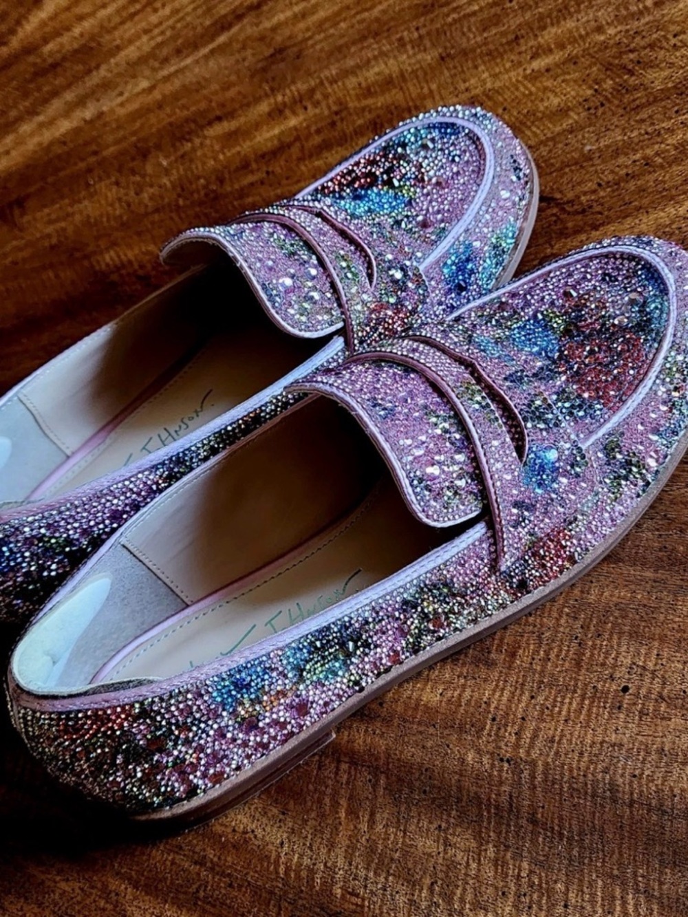 Betsey Johnson Aron loafers - sz 7.5 but run small - Picture 2 of 8